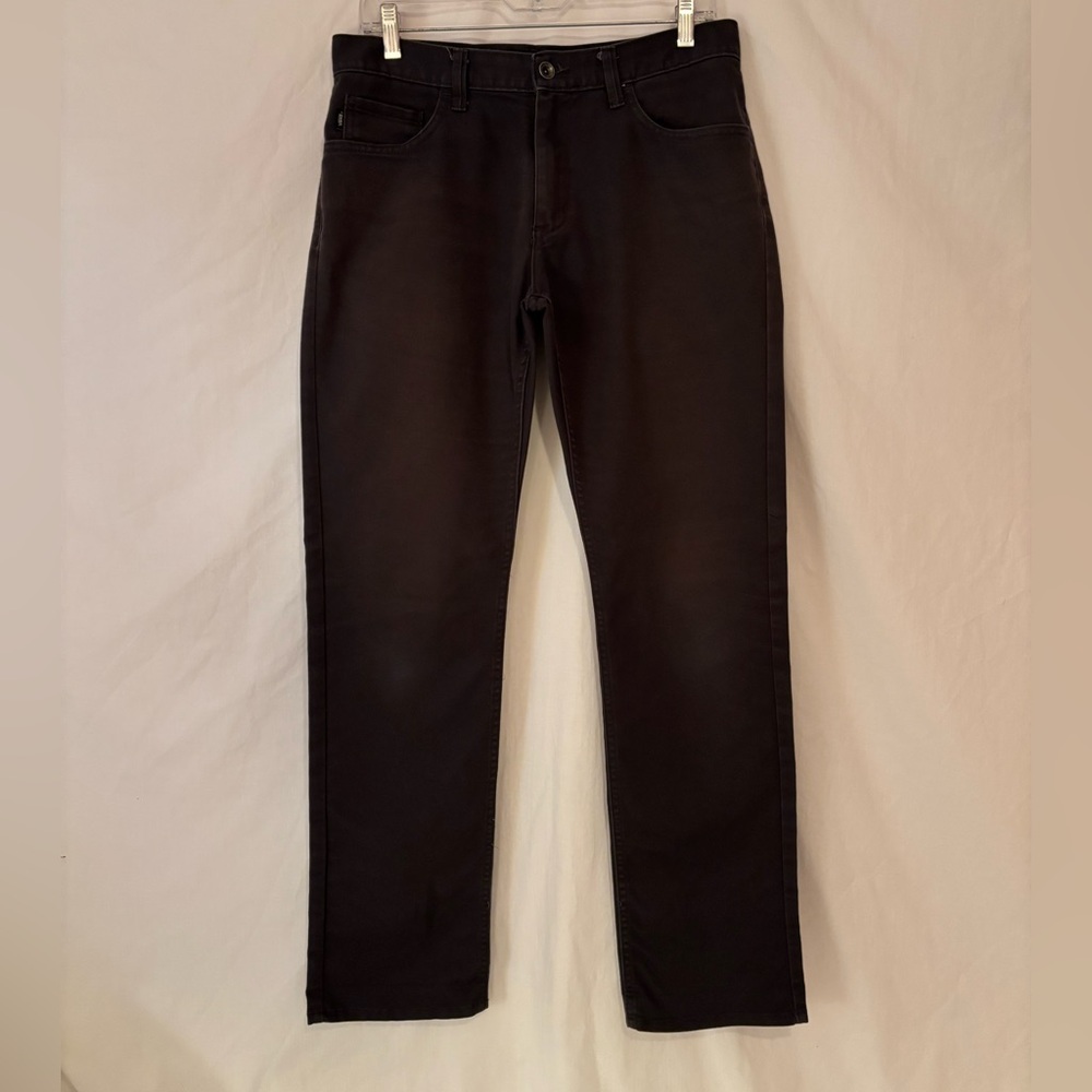 Vans men’s straight pants size31 dark gray 5pockets